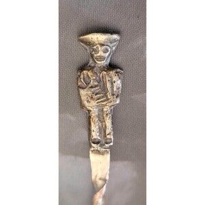 Ecuadorian Silver Plated Collectable Spoon - 1950s